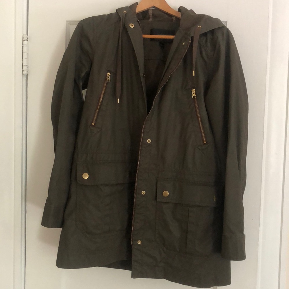 Green J Crew Jacket